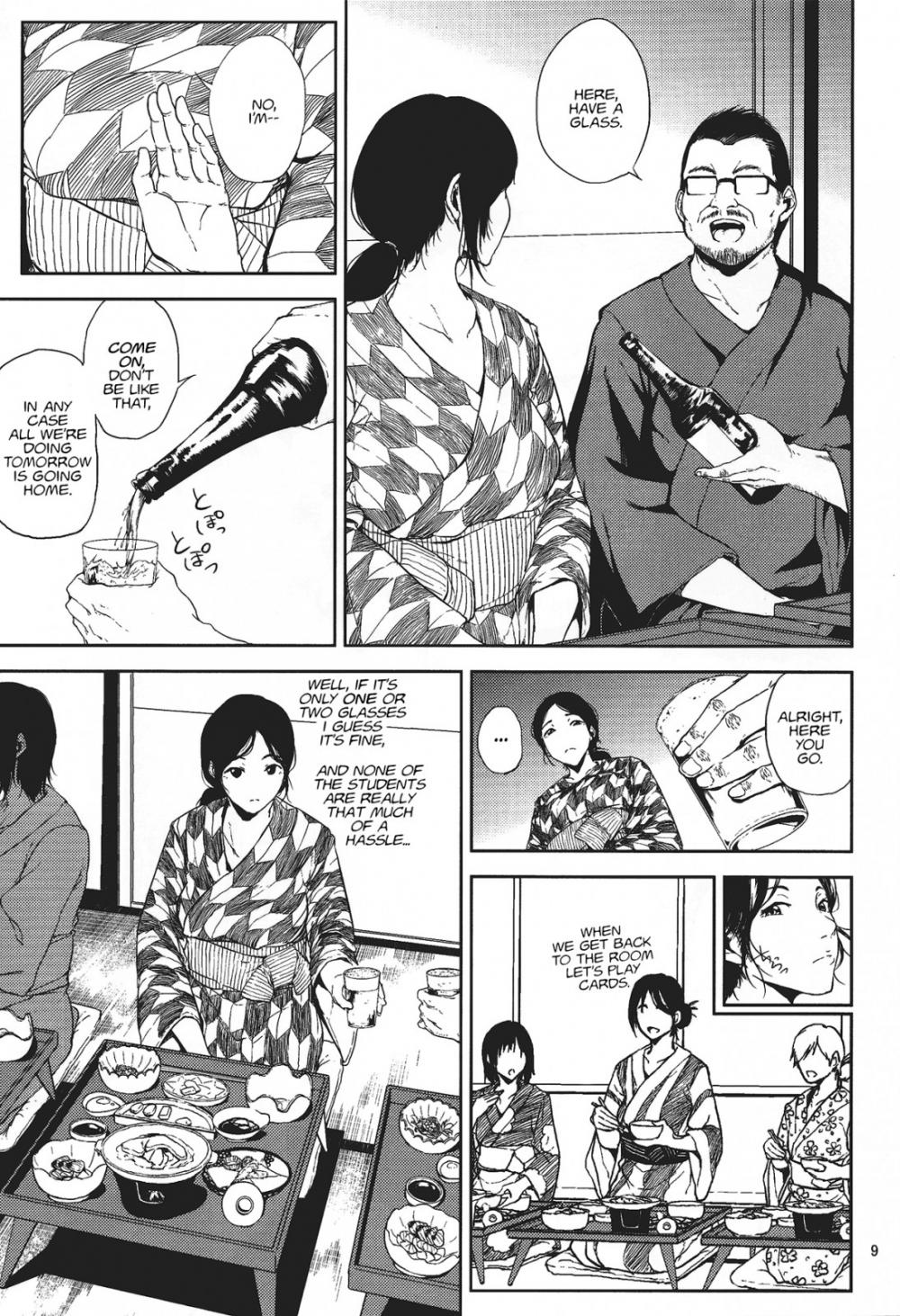Hentai Manga Comic-Kurashiki-sensei Is In Heat-Read-8